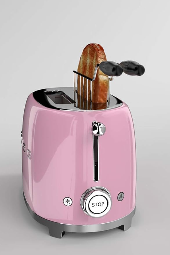 xiaoniubenben Smeg TSF01PKEU Toaster 2 Scheiben cadillacpink