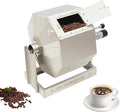 Coffee Bean Roaster Electric Coffee Roaster coffee Bean Baker Peanut Roasters Gas Burner Drum Type Stainless Steel for Home and Commercial Use14.5L/3.83gal