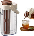Cold Brew Coffee Pot 1000ml Iced Coffee Maker Cold Brew Jar Leak Proof Container Large Capacity Cold Water Kettle Kitchen Tools