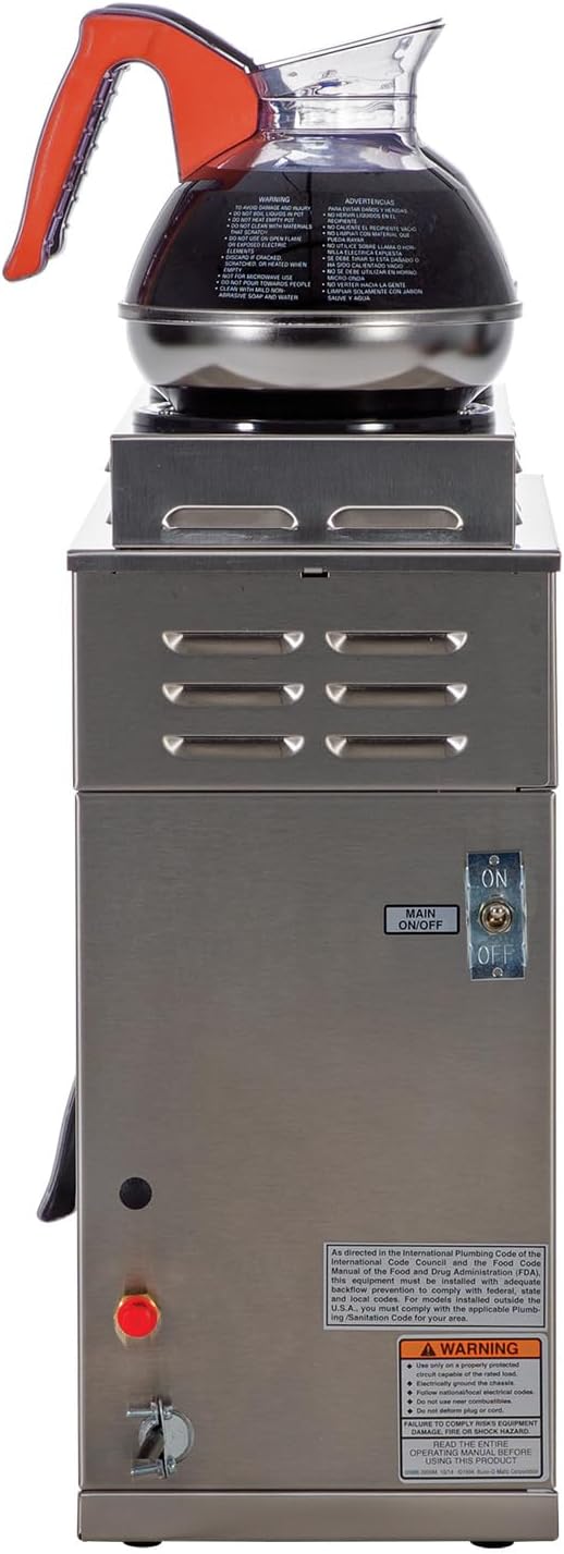 Bunn 38700.0008 Axiom-DV-3 Dual Voltage Coffee Brewer (120V Standard)