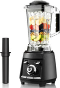 Blenders for kitchen 1800W Smoothie Blender Professional High Speed Countertop Blender with Stainless Steel Blades 68-oz. Pitcher Ice Crushing &amp Frozen Fruit BPA Free Black