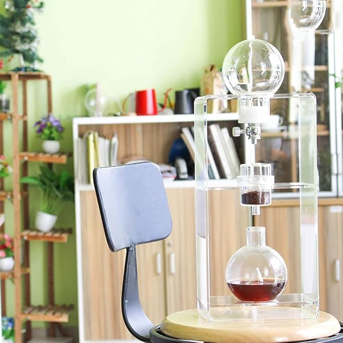 Beverage Equipment Acrylic Cold Brew Coffee Maker Coffee Maker with Stainless Steel Filter High Borosilicate Glass Siphon Coffee Maker Siphon Coffee Maker