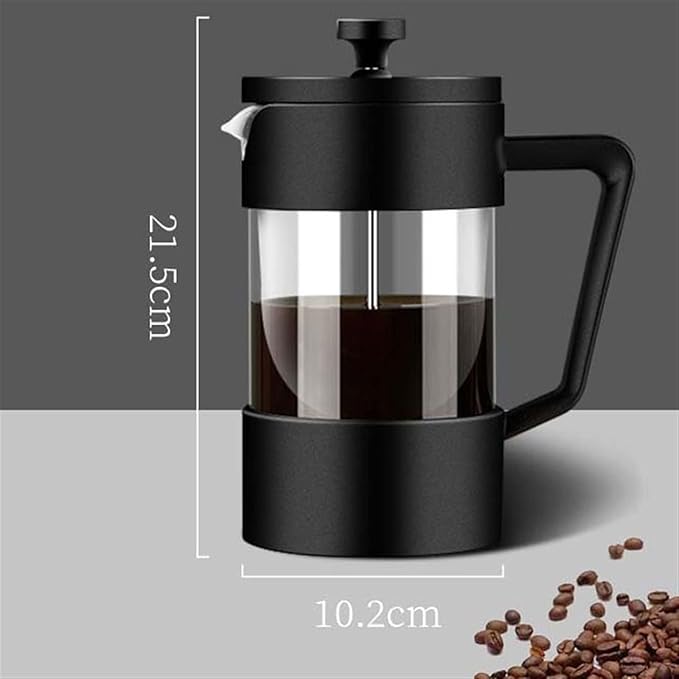 Pour Over Coffee Coffee Press Dense Glass Press Coffee Maker Teapot Coffee Maker Teapots (One Color One Color)