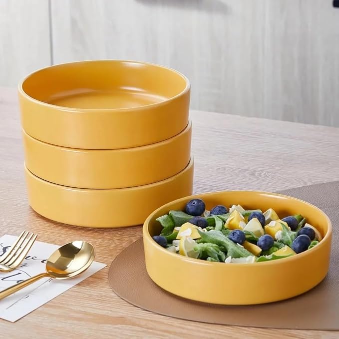 Dinnerware Set 16-Piece Service for 4 Stoneware Plate Dessert Bowl Mug Dinner Plates