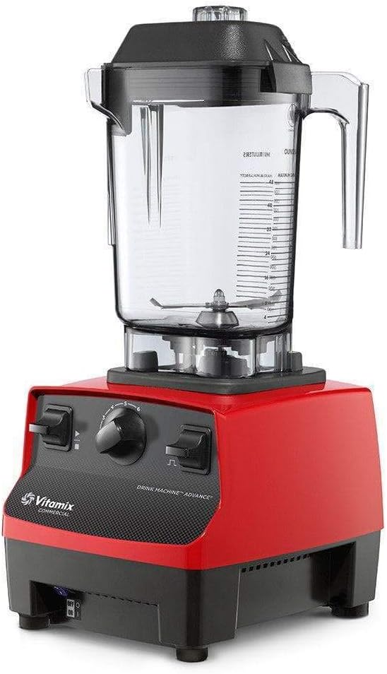 Vitamix 62825 Drink Machine Advance 48-Ounce Blender with Red Base (Replaces Models 5085 5028 5029)