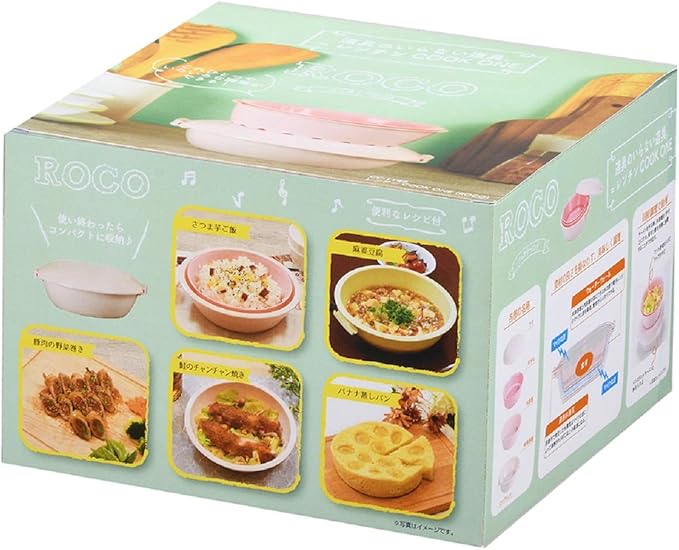 Pearl Metal CC-1146 Microwave Cooker Fairy Pink Lentin COOK ONE ROCO