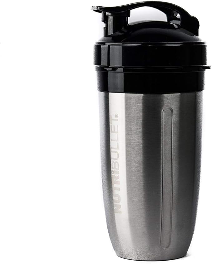 NutriBullet 1000 Watt PRIME Edition 12-Piece High-Speed Blender/Mixer System Includes Stainless Steel Insulated Cup and Recipe Book