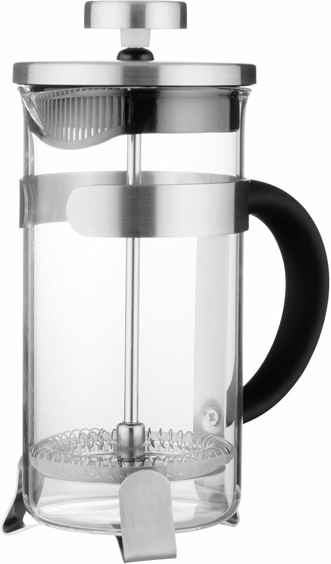 BergHOFF 1106810 0.35 Litre Stainless Steel Studio Coffee/Tea Plunger Clear