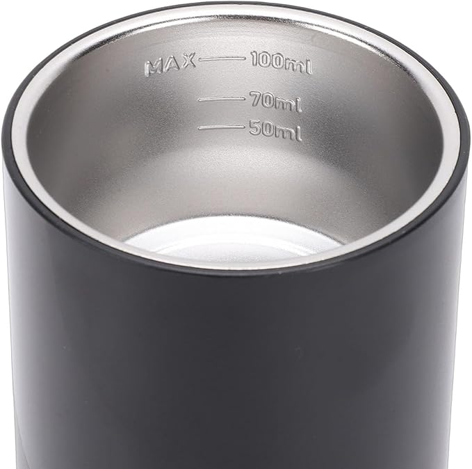 Portable Coffee Maker 304 Stainless Steel Handheld Capsule Coffee Machine with USB Rechargeable Battery for Outdoor Camping Car Travel Gym