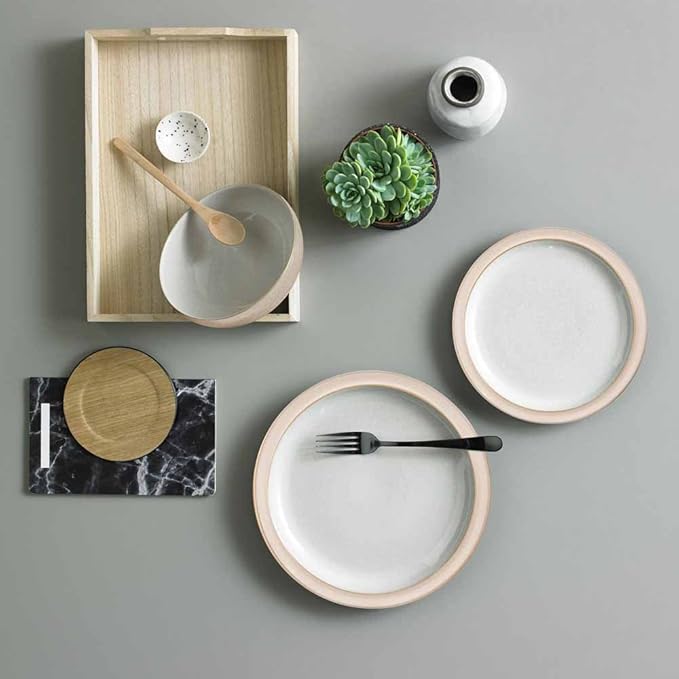 Denby Elements 12 Piece Dinner Set Beige