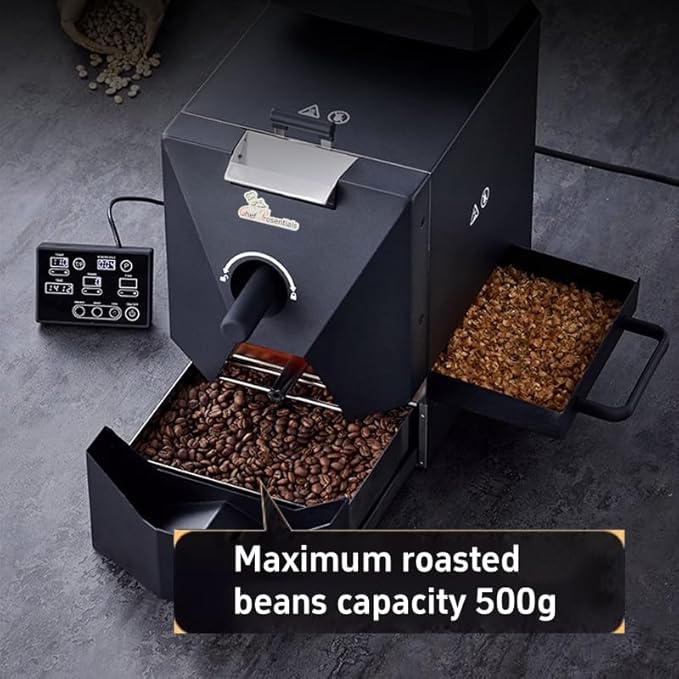 5% Discount For Electric Coffee Roaster Machine And 20 oz Milk tainless Steel Frothing PitcherJug Frother CupWith Coffee Decoration Stencils Mold Tool
