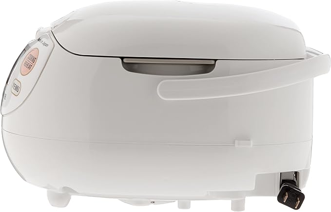 Zojirushi NS-ZCC10 Neuro Fuzzy Cooker 5.5-Cup uncooked rice / 1L White &amp NL-AAC10 Micom Rice Cooker (Uncooked) and Warmer 5.5 Cups/1.0-Liter 1.0 LBeige