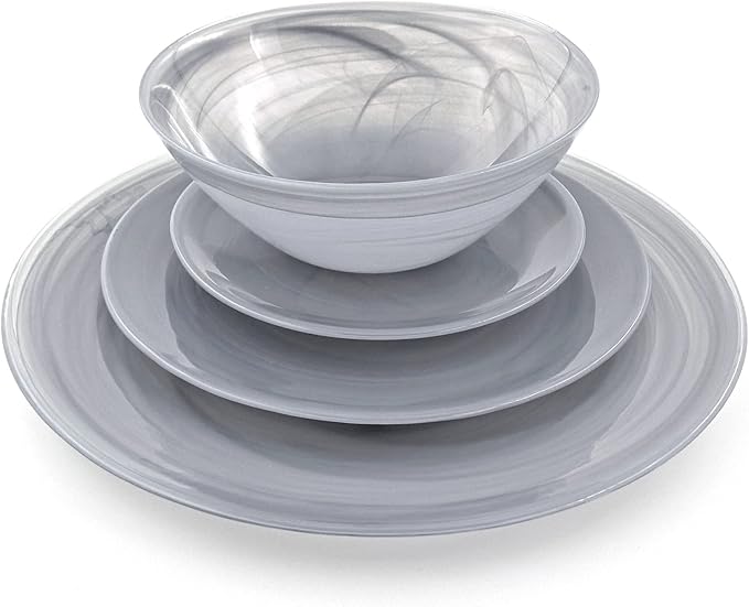 NUAGE 16PC Dinnerware Set Graphite
