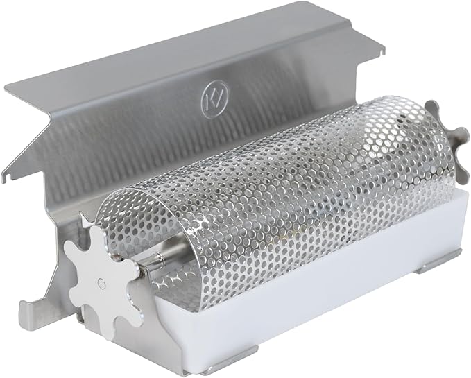 Prince Castle Top Mount Bun Dresser for CTDE Series Toaster Stainless Steel - Butter Spreader and Butter Roller for Buns Even Dispensing