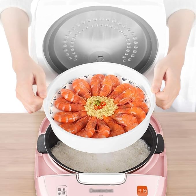Electric Cooker Rice Cooker Home Intelligent Insulation Multi-Function Quality Inner Pot Spoon Steamer and Measuring Cups
