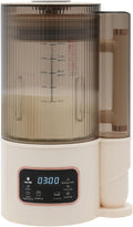 Soy Milk Maker 500W 120V Nut Milk Maker with Delay Start/Boil Water/Self-Cleaning Automatic Machine for Homemade Oat Milk Nutmilk Juice Milkshake