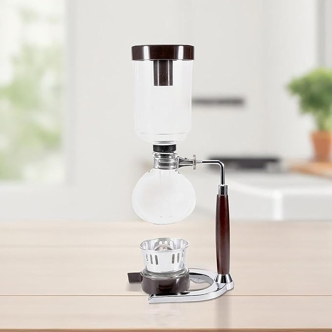 Siphon Coffee Maker Siphon Pot Lightweight Clear Elegant Coffee Brewer Sturdy Vacuum 360ML