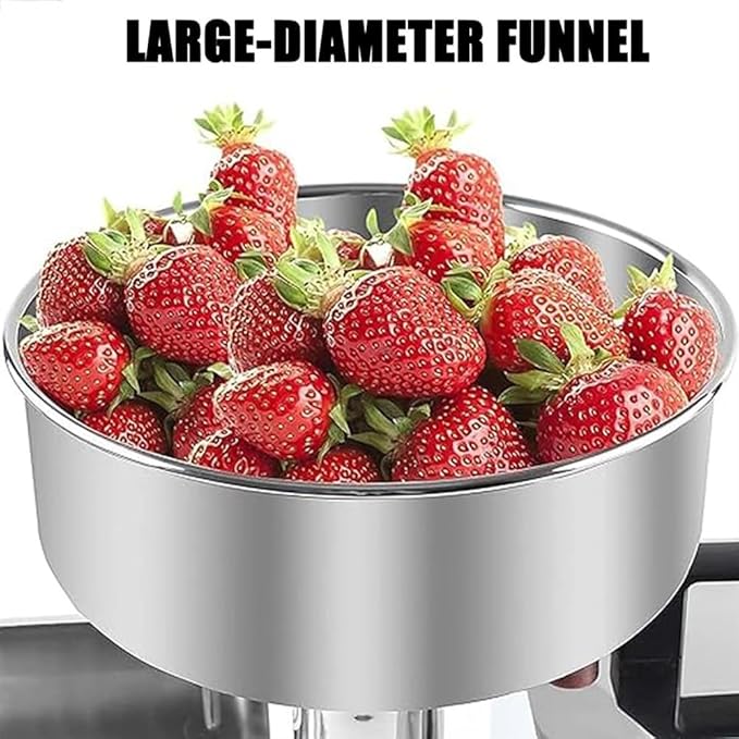 Electric Tomato Strainer Commercial 370W Tomato Milling Machine Stainless Steel Food Press Machine Tomato Sauce Maker Food Squeezer Tomato Sauce Machine