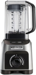Professional Quiet Countertop Blender with Sound Enclosure 32 Fl Oz Capacity High-Performance Motor Variable Speed Control Pulse Function Stainless Steel Blades Compact Design for Smoothies Prot