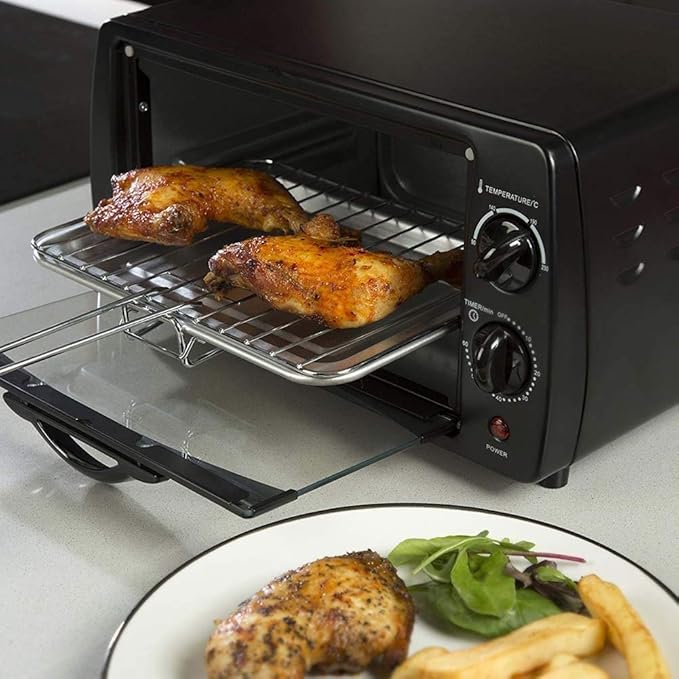 Digital Stainless Steel Countertop Convection Oven Mini Electric Oven Home Baking Small Automatic Temperature Control Mini Cake Baking Multifunctional Oven
