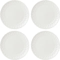 Lenox Wicker Creek Accent Plates Set of 4 4.28 White