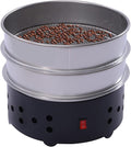 1.32LBS Stainless Steel Coffee Bean Cooler ElectricDouble Layer Coffee Beans Cooling Machine Chaff for Café Family Use