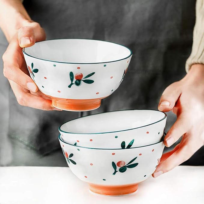 Plate and Bowl Set Fine Dinnerware Set18 Piece Dinnerware SetCeramics Dishes SetDinner SetService for 6Dinner Plates