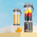 2-in-1 Electric Juicer Cup 16 Oz. Portable Electric Blender with Leak Proof Lid and Easy Sip Spout Perfect for Smoothies Cordless USB-C Rechargeable Dishwasher Safe Parts