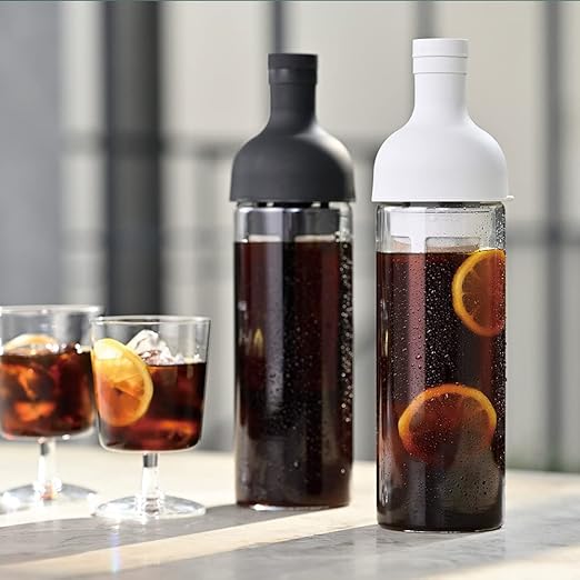 Hario Cold Brew Coffee Wine Bottle 650ml Black