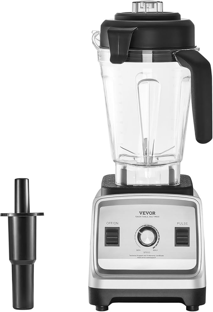 VEVOR Professional Blender for Smoothies 85 oz 1400Wwith Powerful Motor Multi-Functional Food Processing for Smoothie/Milkshake/Juice Fits for Kitchen