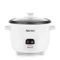 AROMA® 6-Cup (Cooked) / 1.5Qt. Bonded Granite® Rice &amp Grain Cooker ARC-863NG