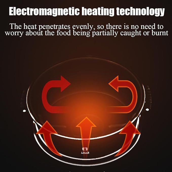 8L Full Automatic Cooking Machine Multi-function Non-stick Pan Stir-fry Machine Cooker Touch Panel Cooker Robot