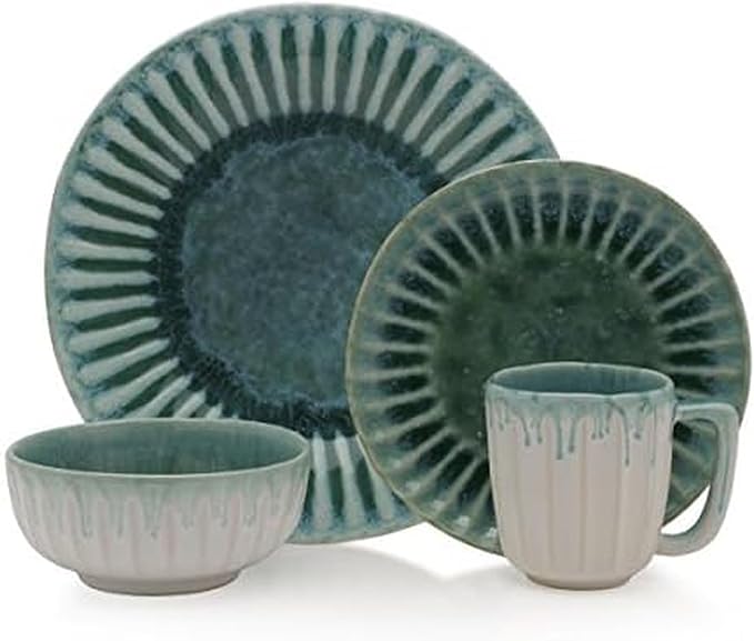 Mikasa 5212157 Monterey Place Dinnerware Set Green