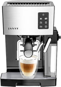Espresso Coffee Machine Cappuccino Maker with 19 BAR Pump &amp Built in Powerful Milk Frother &amp SteamerOne-Touch Brewing for Cappuccino/Latte/MokkaSingle/Double Cups Function for Espresso with