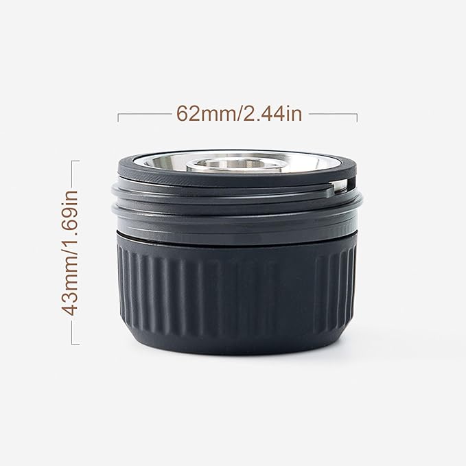 HEEPDD Portable Coffee Maker Hot Cold Extraction Coffee Powder Capsule Dual Use Coffee Brewing Making Machine Compact Size Coffee Maker for Home Travel RV