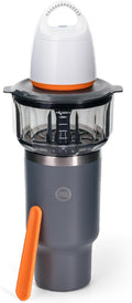 FOSA VacBrew The Ultimate Hot &amp Cold Brew Vacuum Coffee Maker - Brewing unit with a SUS Mug (3 Programs Timer Vacuum Pump included)