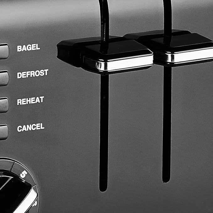 Cuisinart 4-Slice Compact Plastic Toaster Black CPT-142BKP1