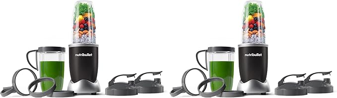 NutriBullet NB9-1301K Pro 13 Pcs Onyx Black900W(Pack of 2)