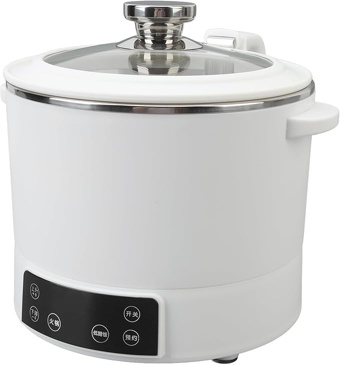 Rice Cooker 3L Mini Electric Rice Maker with Lifting Function Compact Food Steamer for Home Kitchen Resturant (US Plug110V)
