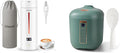 CHACEEF 1.2L Mini Rice Cooker &amp 350ml Travel Electric Kettle