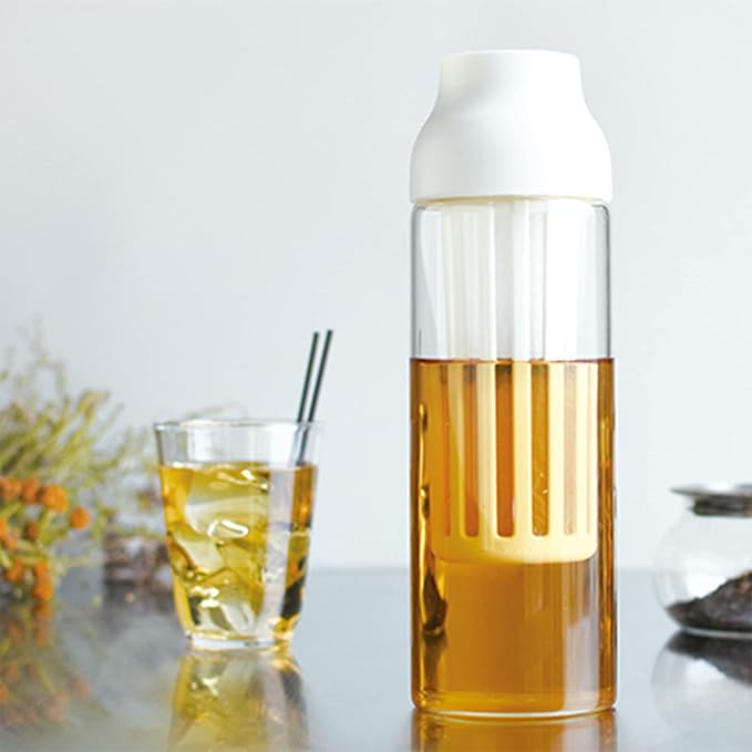 Coffee Maker Cold Brew Ice Brew Coffee Espresso Teapot Glass Bottle Glass Kettle Ice Drip Kettle Cold Kettle 1L Kitchen Machine