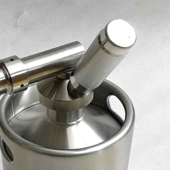 2L Nitro Cold Brew Coffee Maker Stainless Steel Keg Home Brew Coffee Cup System Kit Stovetop Coffee Maker Pot