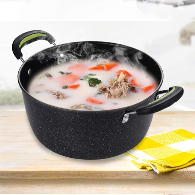 Cookware SetProfessional - 3Pc Saucepan Setwith Tempered Glass Cover Non-Scalding HandleSuitable for A Variety of Heat Sources Including Induction Cookers.