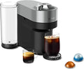 Nespresso Vertuo Pop+ Deluxe Coffee and Espresso Maker by Breville - Titan(Renewed)