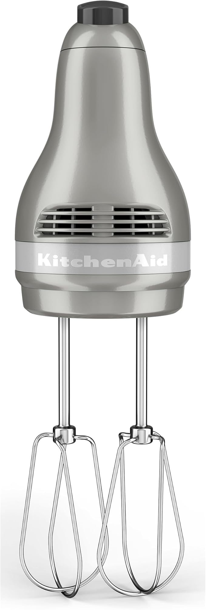KitchenAid 4-Slice Toaster and 5-Speed Hand Mixer Bundle - KMT4115 and KHM512 Contour Silver