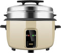 Commercial Rice CookerExtra Large Rice Cooker with Non Stick Pot8-45L for Hotel Restaurant Canteen Construction Site for 8-60 People Rice Cooker23L-3000W23L-3000W