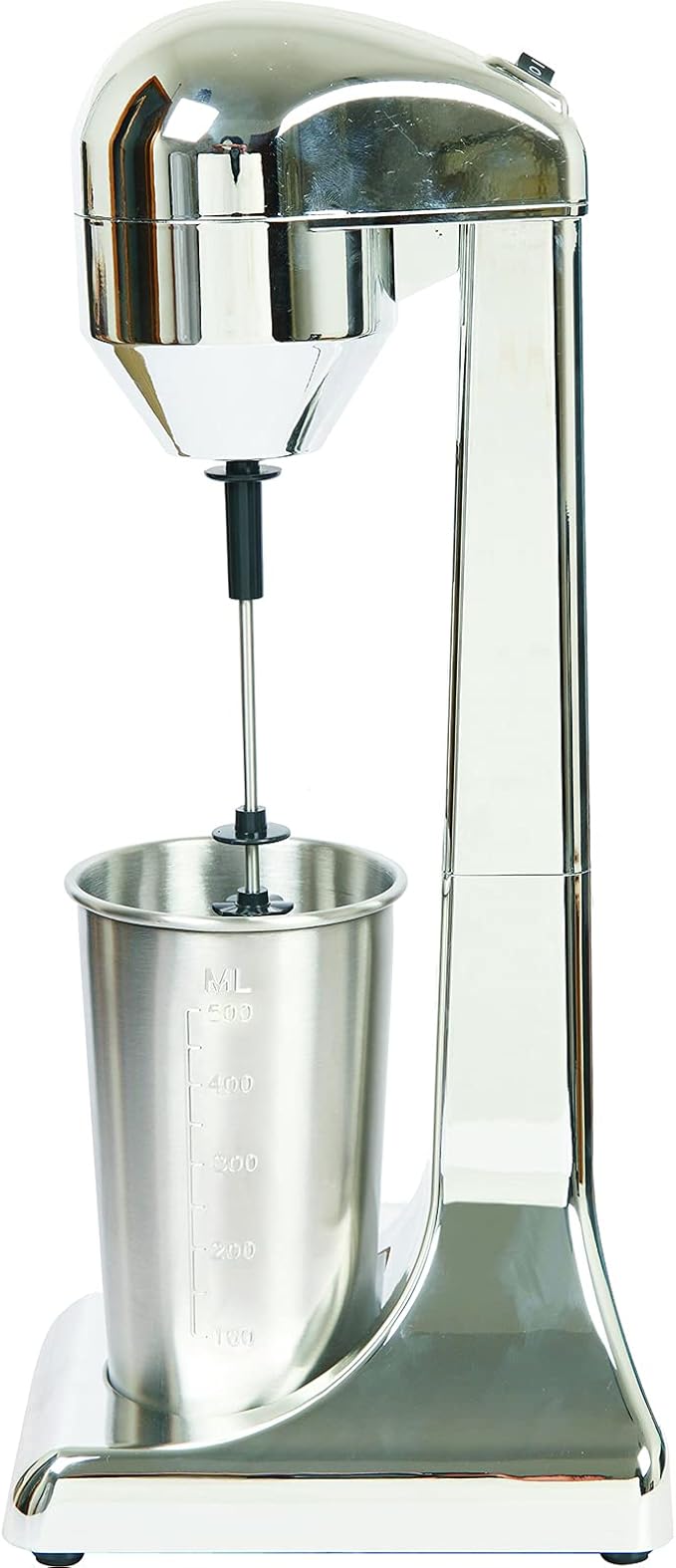 500ml Electric Milkshake Maker Machine 100W Household Commercial Juice Fruit Ice Mixer Single Head Milk Tea Drink Mixer Blenders 110V 23000RPM