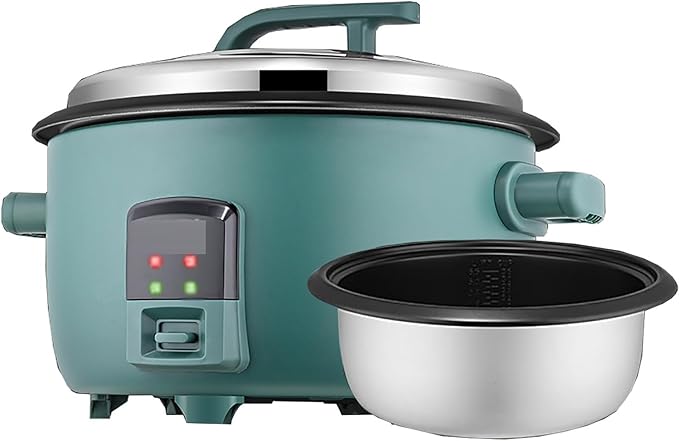 Rice Cooker (8-45L) Commercial Large Rice Cooker for Canteen Restaurant Construction School for 8-70 PeopleCan Be Used US/EU(45L)