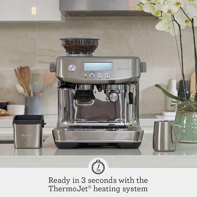 Breville Barista Pro Espresso Machine BES878BTR Black Truffle