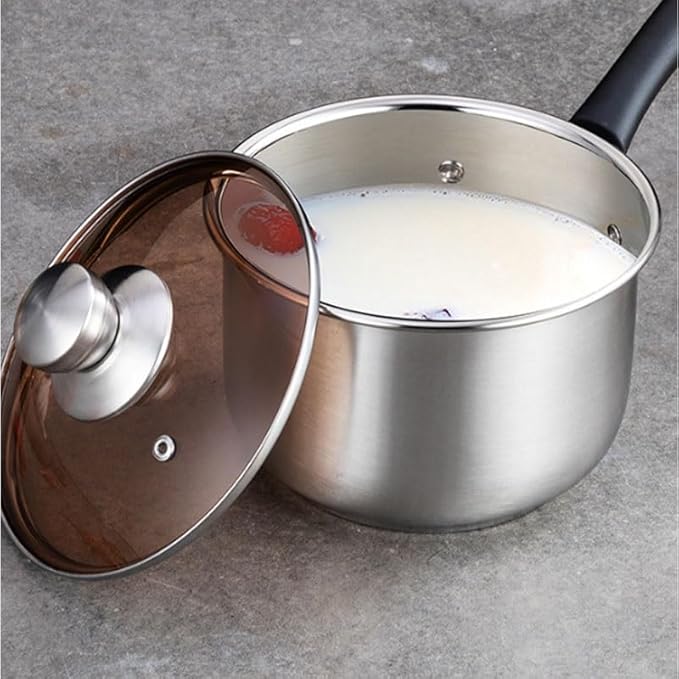 Thick Stainless Steel Composite Bottom Three Piece Cookware Set